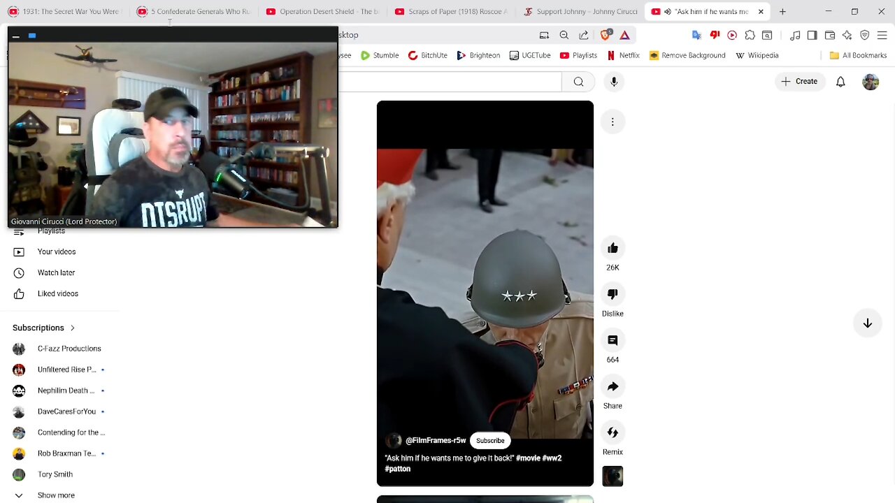 Did Patton Kiss The Ring?