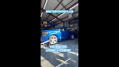Ford F150 Saleen RCSB on the Dyno at #dynoday