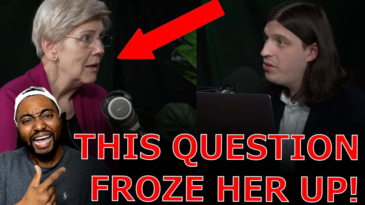 Elizabeth Warren FREEZES UP After Getting Confronted On Democrats LYING About Biden's Mental Decline