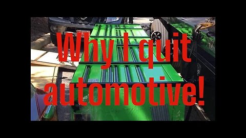 Why I quit automotive while making 150k a year