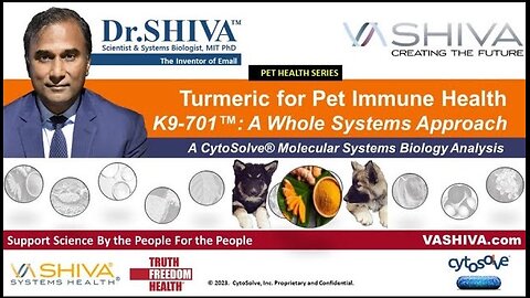 Dr.SHIVA™: Turmeric for Pet Joint Health K9-701 (02/24)