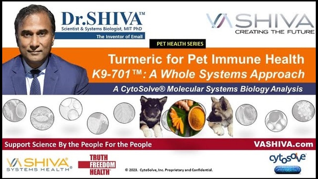 Dr.SHIVA™: Turmeric for Pet Joint Health K9-701 (02/24)