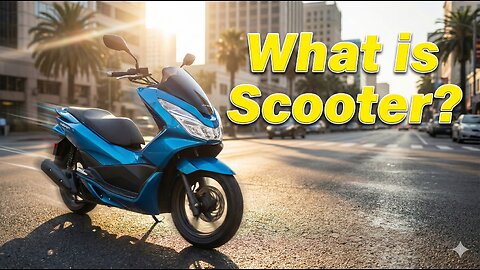 Scooter kya hai? History, Features & Future Explained 🛵”