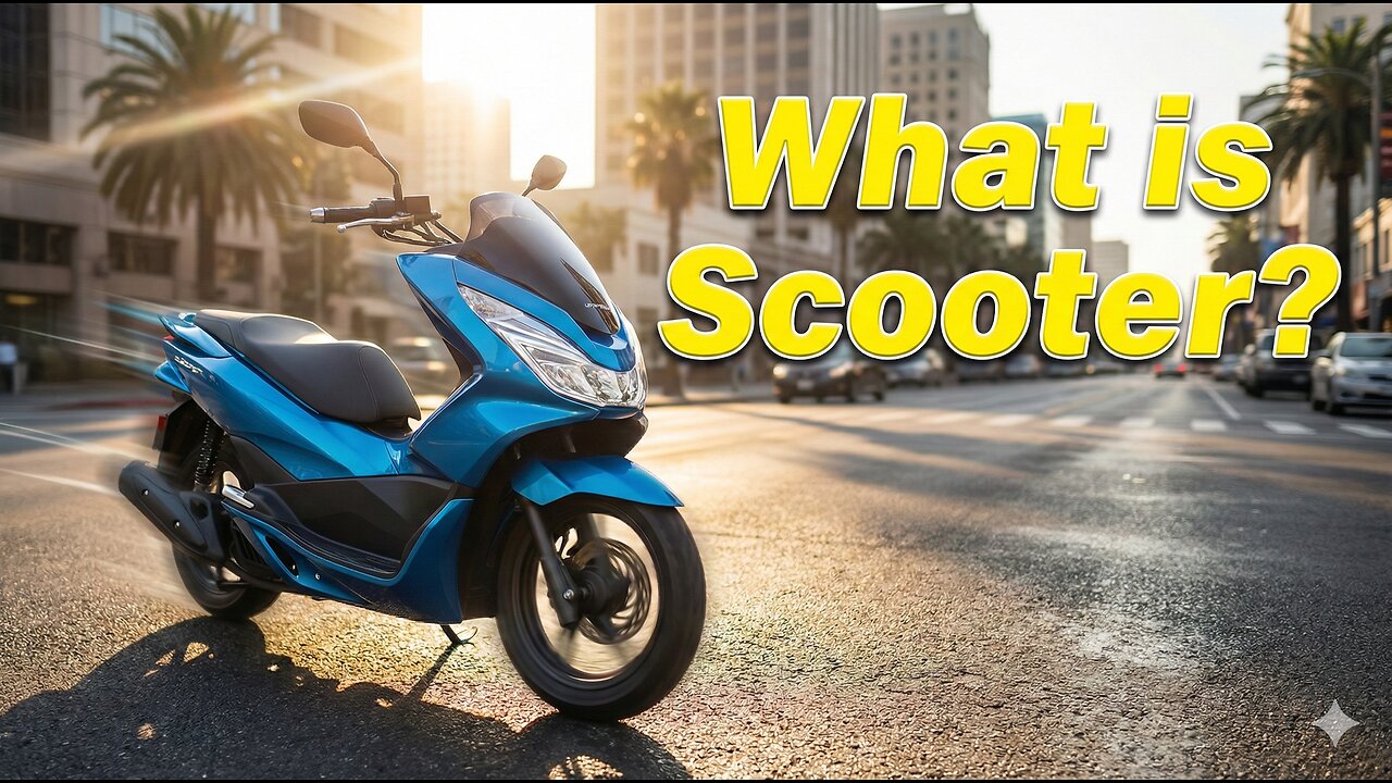 Scooter kya hai? History, Features & Future Explained 🛵”