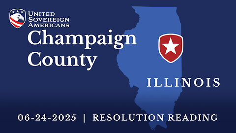 USA Resolution Champaign County, IL 7-024-25