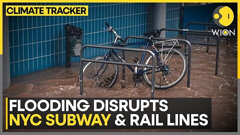 Torrential Rain Halts Subway Service In Manhattan | WION Climate Tracker