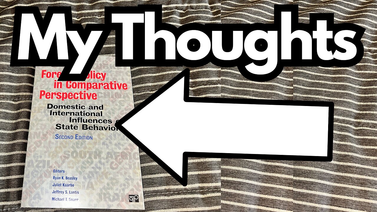 Foreign Policy in Comparative Perspective: - I had to get this book for university...