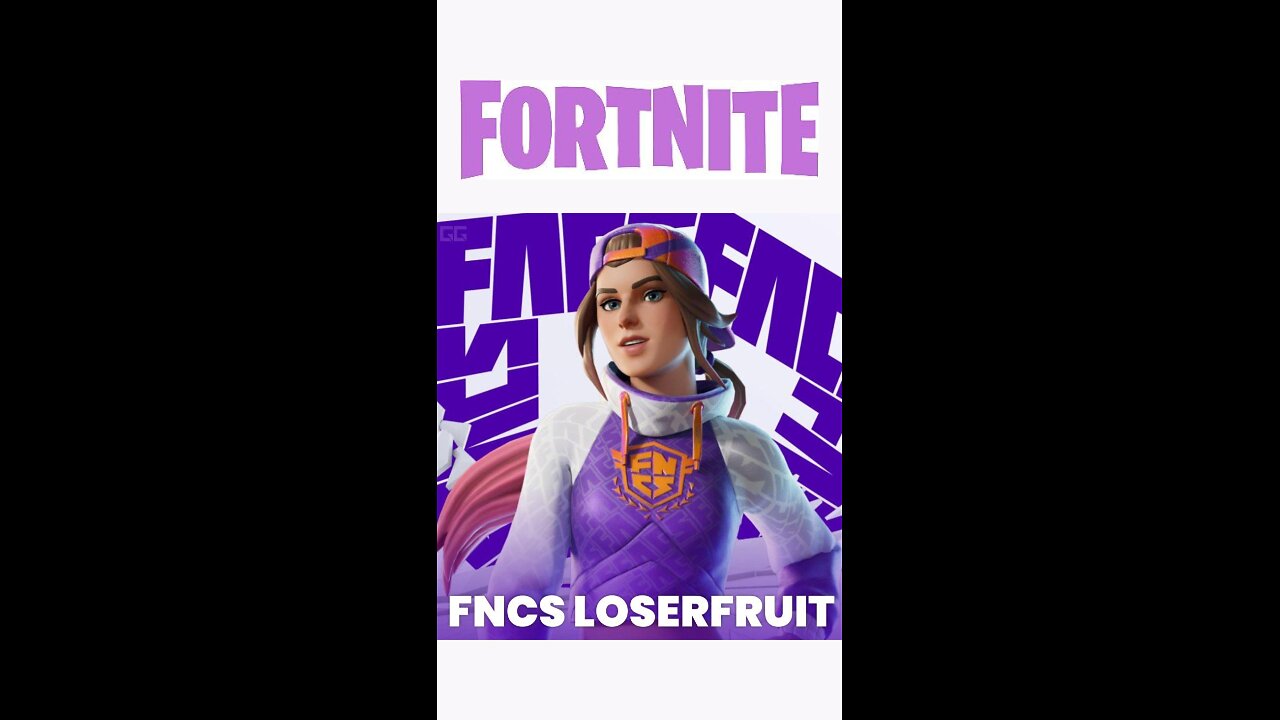 FNCS LOSERFRUIT ICON CUP - Behold My Spray!!!