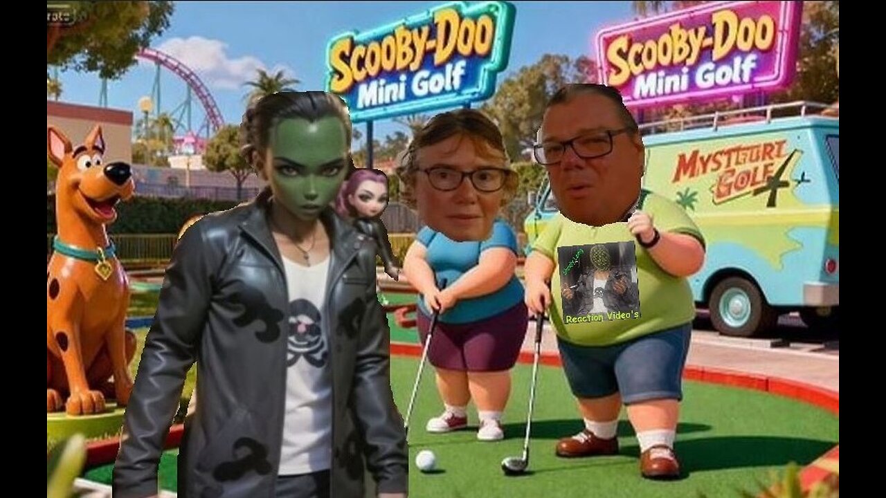 Reaction - YITS Play At Scooby Doo Mystery Putt Putt - Grand Opening - 2025