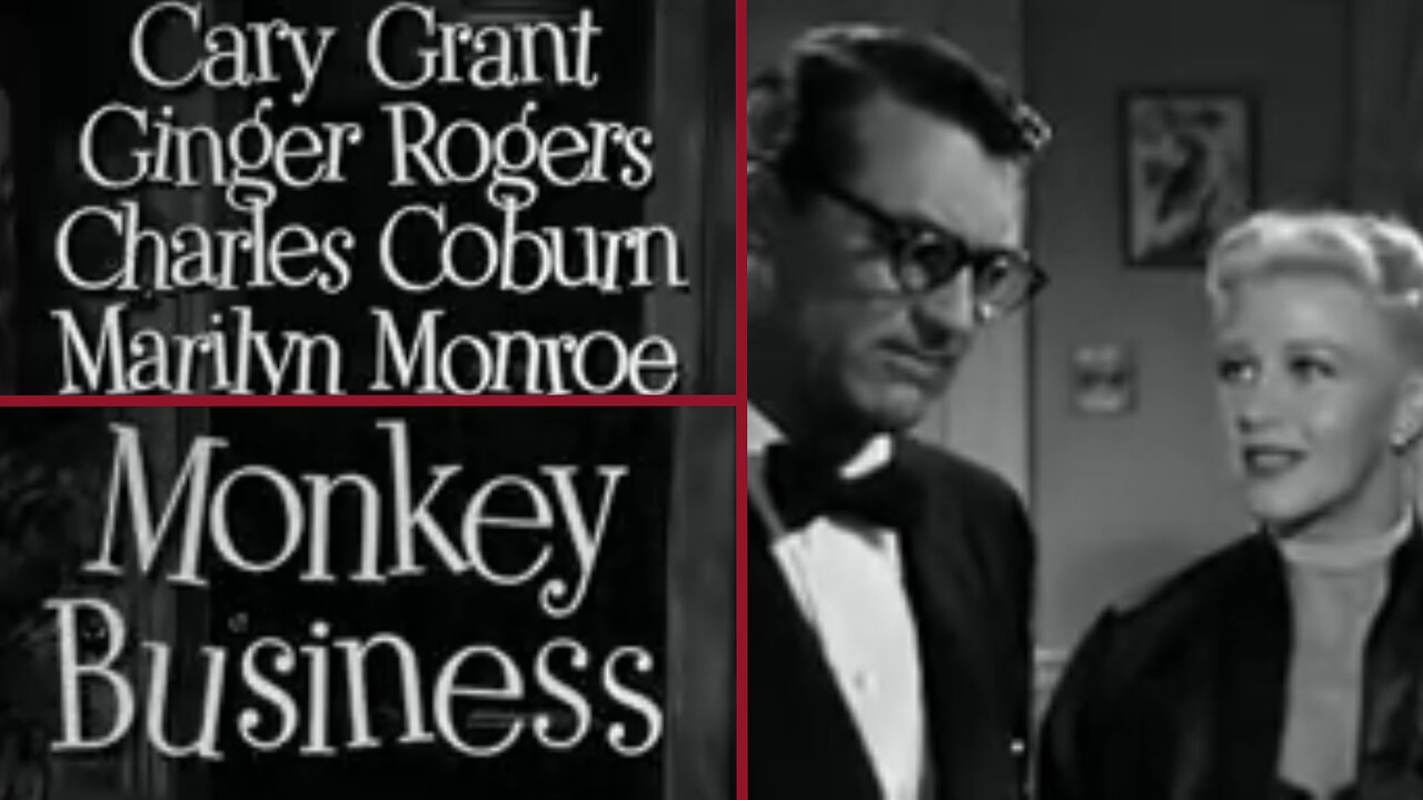 Monkey Business (1952) – Marilyn Monroe, Cary Grant & Ginger Rogers in Madcap Mayhem
