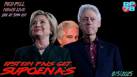 Deep State Operatives Subpoenaed In Epstein Investigation Red Pill News Live