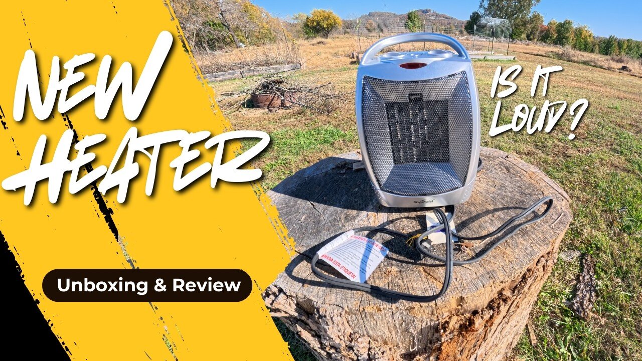 GiveBest Portable Electric Space Heater with Thermostat Review