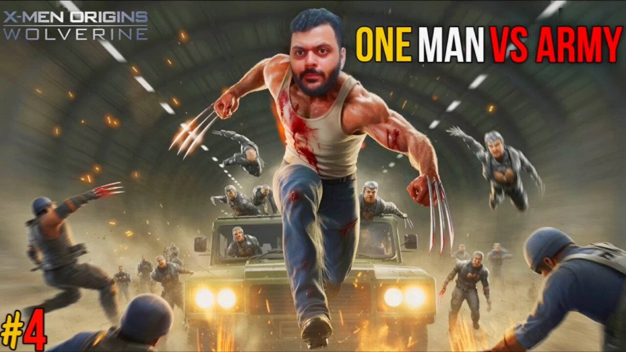 Great Escape Brutal Fight X Men Origins Wolverine Gameplay Part 4