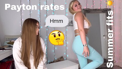 Brooke Marsden | Marsden it | beautybrooke | Payton rates my summer outfits | ☀️