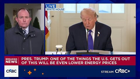 President Trump meets with oil executives about Venezuela at White House