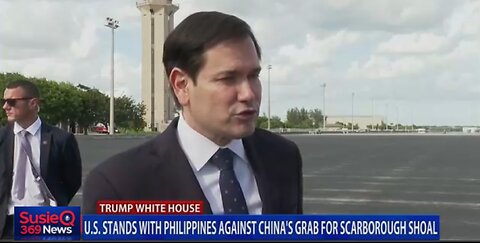 U.S. STANDS WITH PHILIPPINES AGAINST CHINA'S GRAB FOR SCARBOROUGH SHOAL 