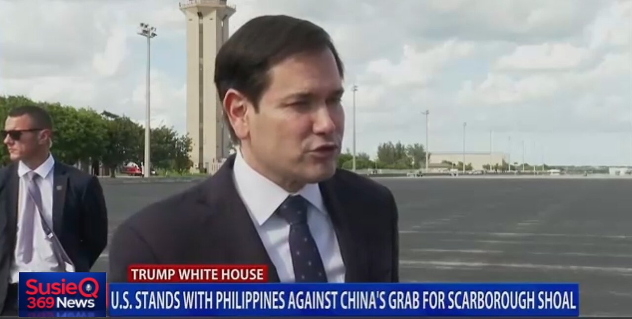 U.S. STANDS WITH PHILIPPINES AGAINST CHINA'S GRAB FOR SCARBOROUGH SHOAL