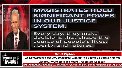 WUCN-Epi#616- UK Government's Ministry Of Justice Ordered The Courts To Delete Archive! Hmmm...W