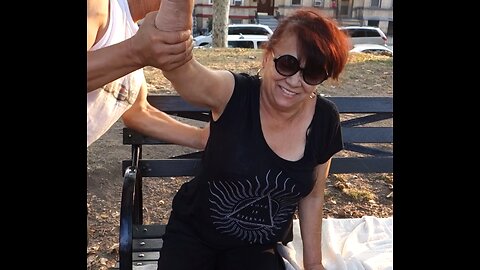 Luodong Massages Mature Mexican Mother On The Park Bench