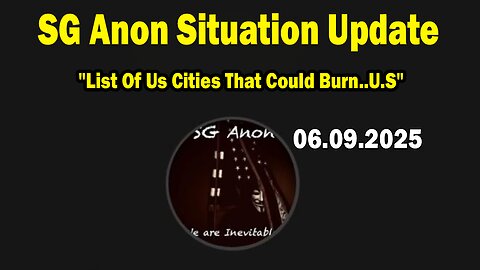 SG Anon Situation Update June 2: "List Of Us Cities That Could Burn..U.S"