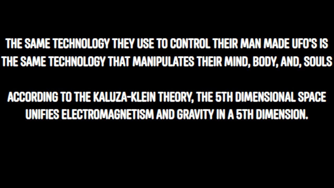 5TH DIMENSIONAL SPACE IS THE SECERET OF UFO TECHNOLOGY NOT REVERSE ENGINEERING OF LAB CREATED BIOLOGICAL ENTITIES