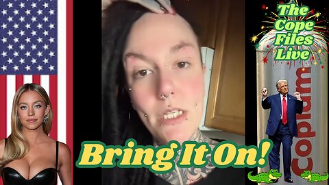 Cope Files Live - Lunatic Lefty Wants Civil War. Lol.
