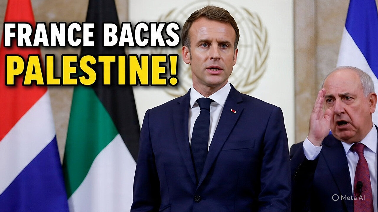 France Officially Recognizes Palestine | Macron's Bold UN Move Shakes Israel