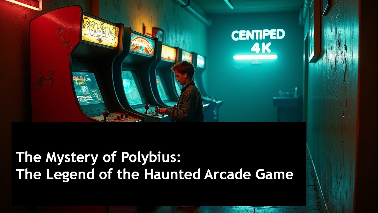 The Mystery of Polybius: Unraveling the Legend of the Haunted Arcade Game
