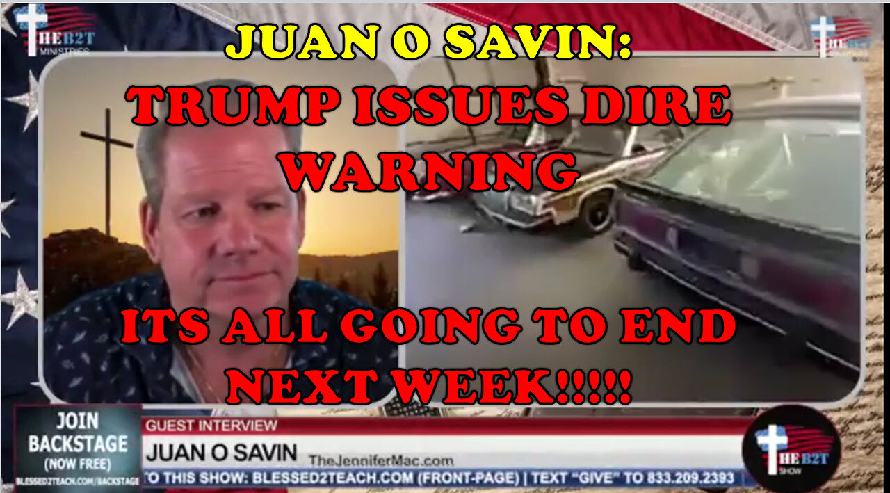 Juan O'Savin - Trump Issues DIRE WARNING Nov. 1, 2025 - It’s All Gonna End Next Week!
