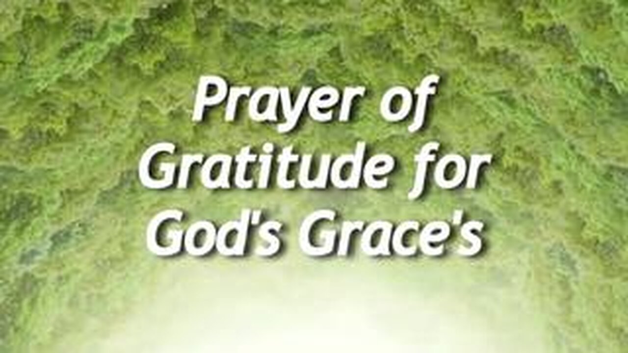 Prayer of Gratitude for Gods Graces (54)