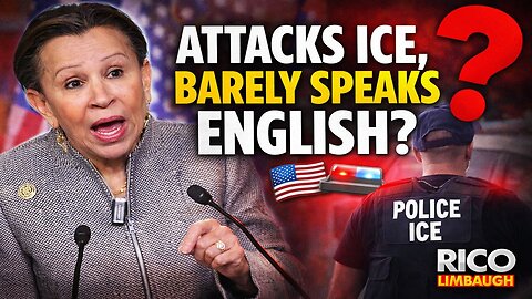 Barely Speaking English While Attacking ICE❓ Americans Say This Is an Embarrassment 🚨