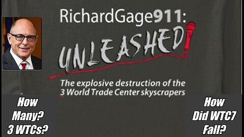 LIVE ON OTHER VIDEO RichardGage911 Unleashed! . Trump New Census. 3 WTCs Fell? B2T Show, Aug 7, 2025