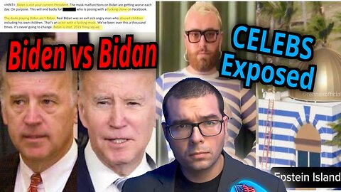 FAKE BIDEN. Voter ID, Picture day. Stacked conspiracies. Celeb puppets. TC 2/12/26