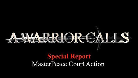"Unveiling the Truth: A Warrior Calls as MasterPeace Faces Litigation for Lies and Deception"