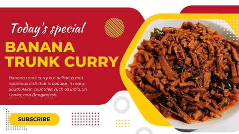 Delicious and Nutritious Banana Trunk Curry Recipe කෙසෙල් බඩ වැංජනය by Rasa Niwasa