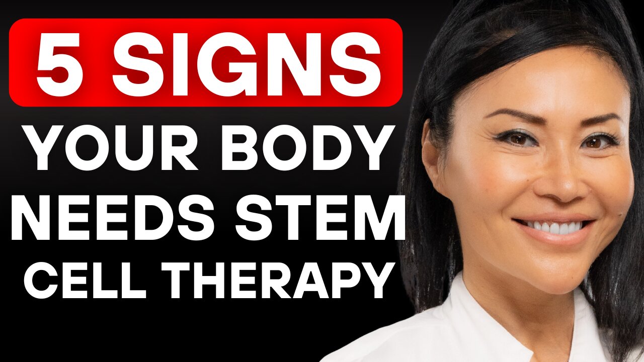 5 Signs Your Body Needs Stem Cell Therapy