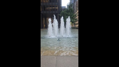 NYC water fountain