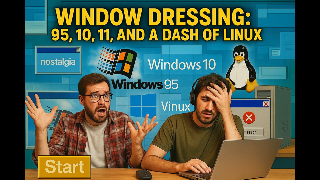 Window Dressing: 95, 10, 11, and a dash of Linux - (Episode 136)