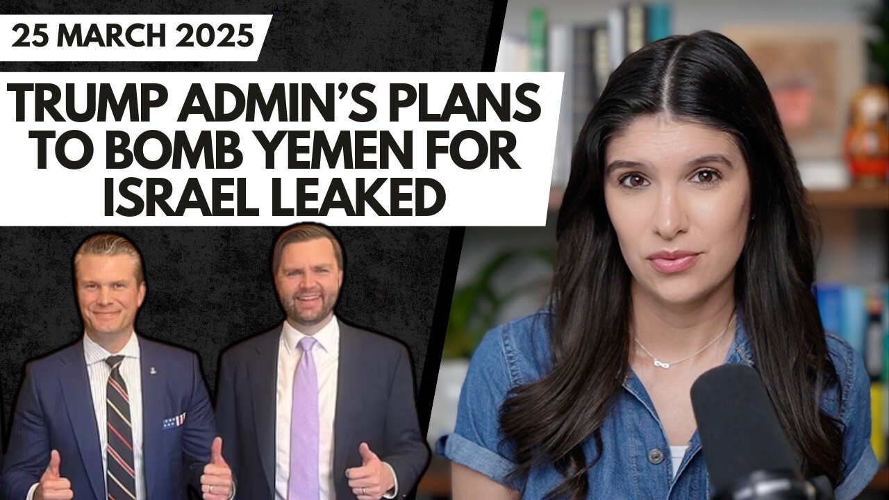 WAR Leaks: Trump Admin Blames Europe in Plot to Bomb Yemen for Israel