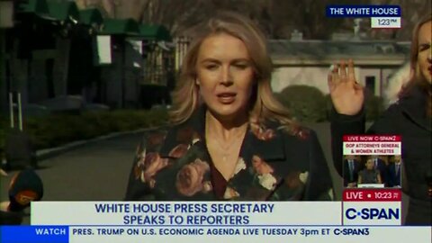 Leavitt: "The president was very clear last night. He said he wants to the US acquire