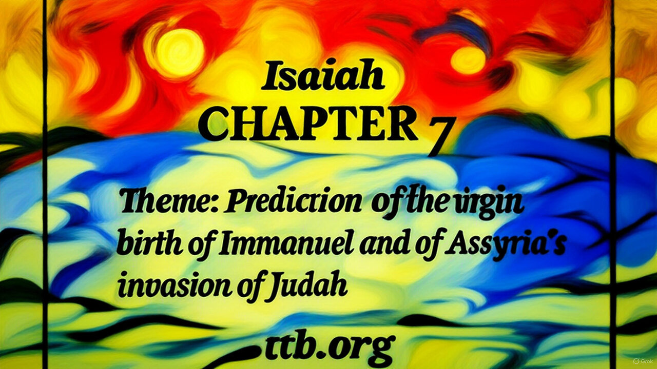 Isaiah Chapter 7 (Bible Study)