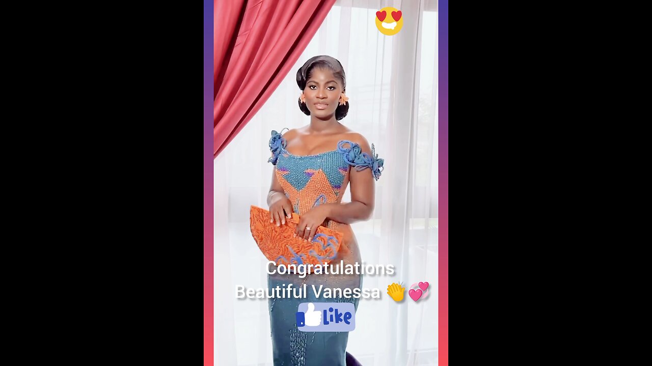Congratulations Vanessa 🎉❤️
