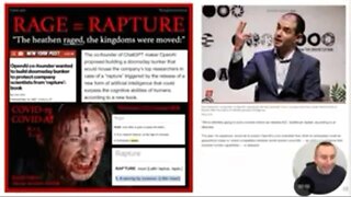 mRNA Injected Demon A.I. Controlled Zombie Rage means Rapture.? This is a very interesting theory...