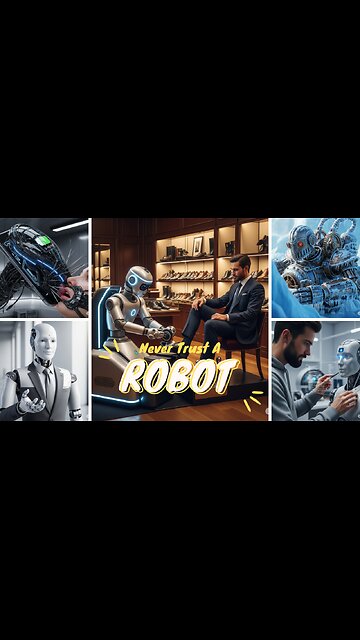 Don’t trust a robot by A ROBOT