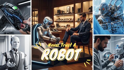 Don’t trust a robot by A ROBOT