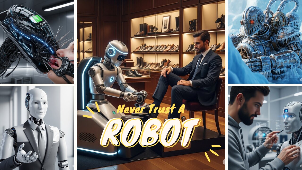 Don’t trust a robot by A ROBOT