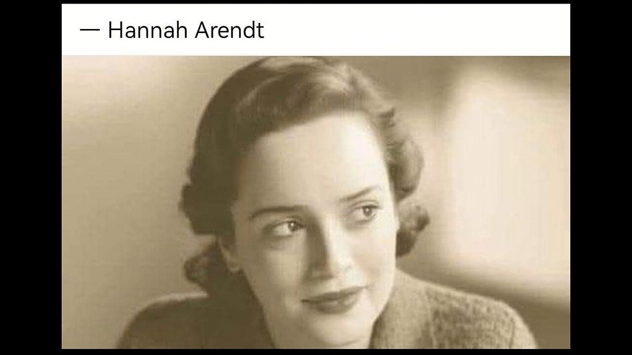 HANNAH ARENDT - a folyamatos hazudozás célja