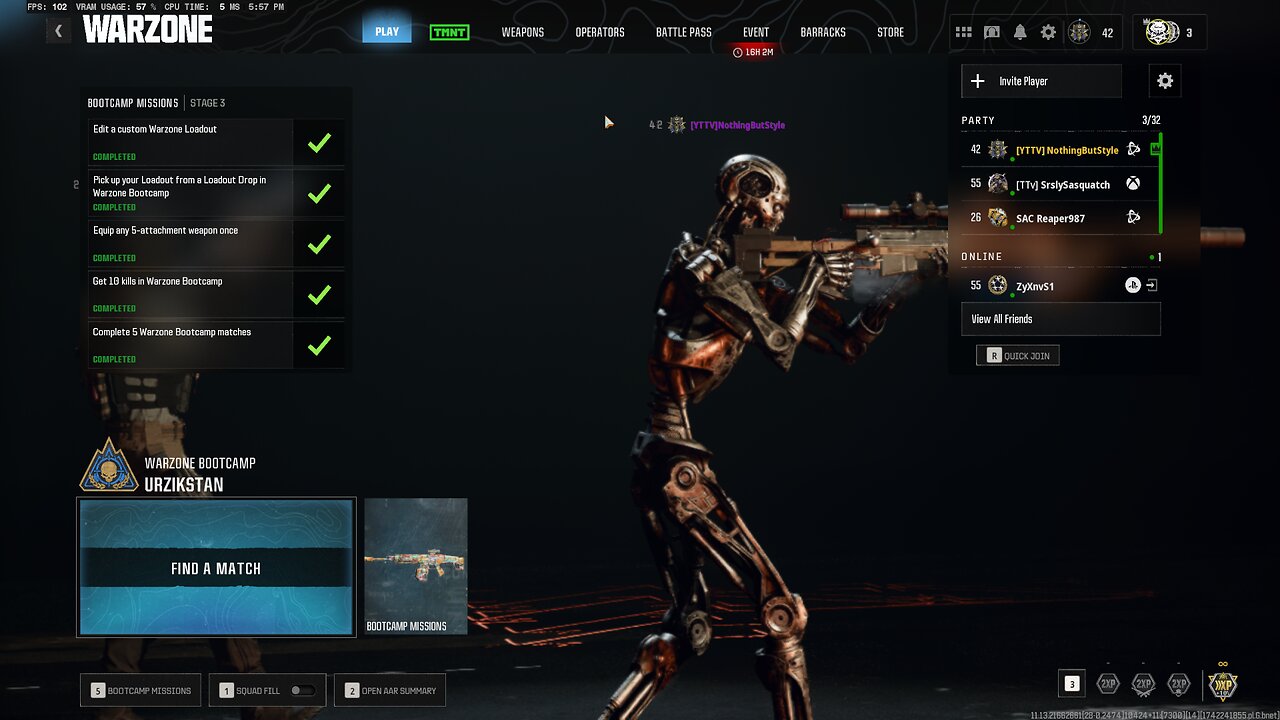 My Aim is Sponsored by Stormtroopers - Warzone - Let's gooo!!!
