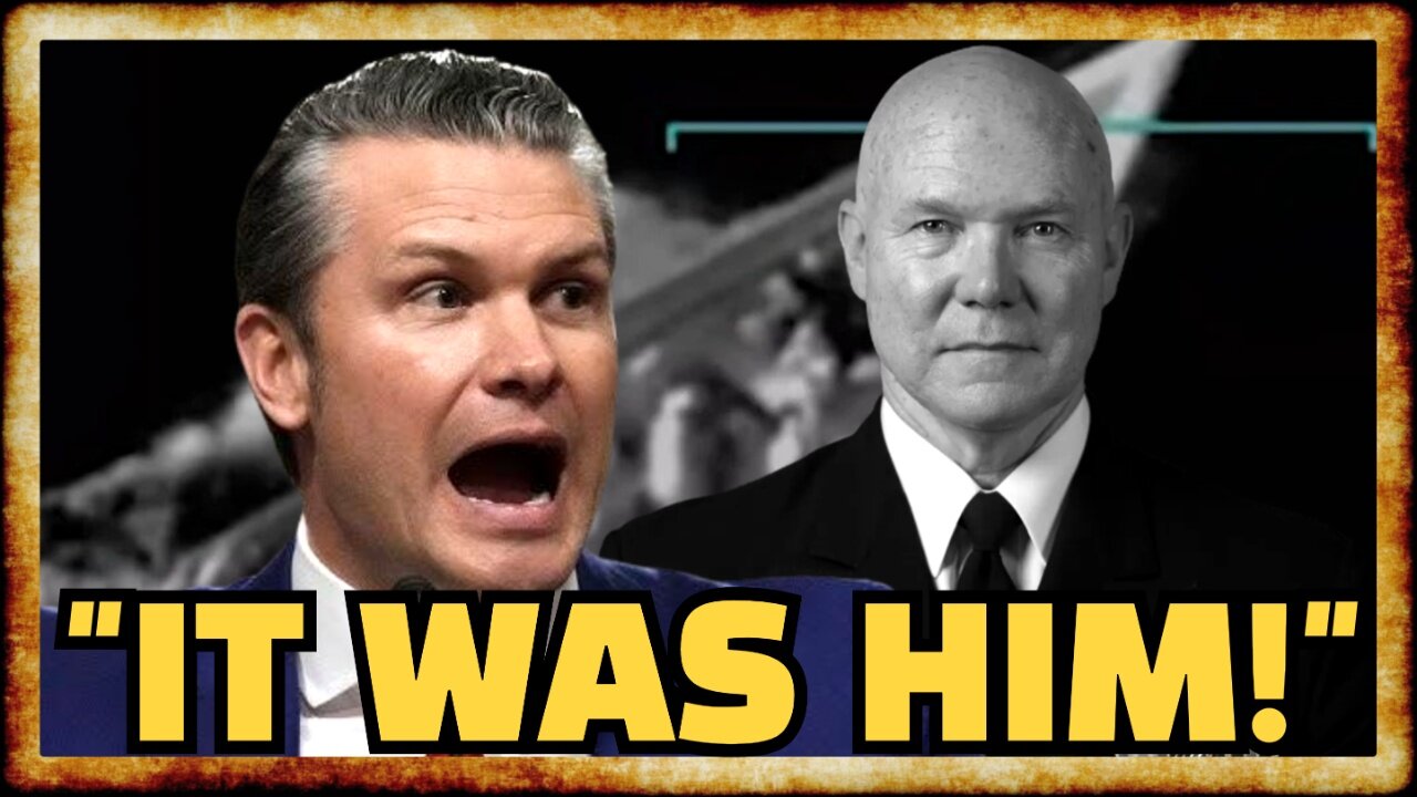 DESPERATE Hegseth THROWS ADMIRAL UNDER THE BUS For His War Crime