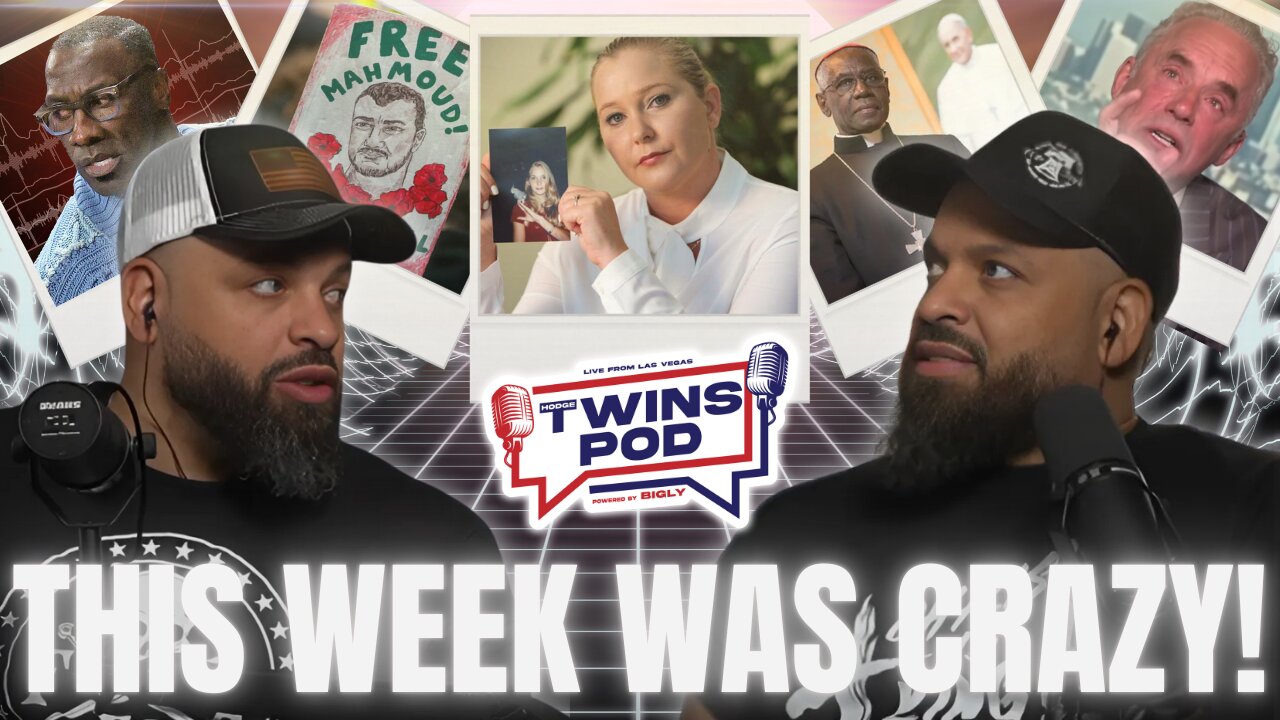 Jordan Peterson Meltdown, Epstein Victim Mystery & BLACK Pope?! | Twins Pod | Episode 63